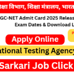 UGC-NET Admit Card 2025