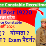 UP Police Constable Recruitment 2025
