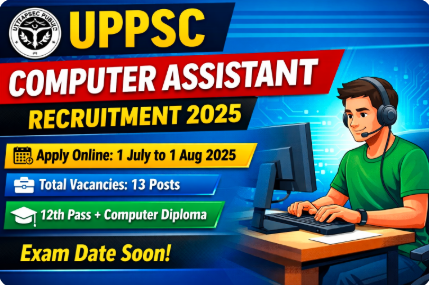 UPPSC Computer Assistant Recruitment 2025