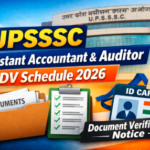 UPSSSC Assistant Accountant & Auditor Main Exam