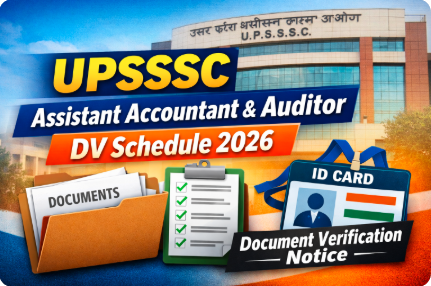 UPSSSC Assistant Accountant & Auditor Main Exam