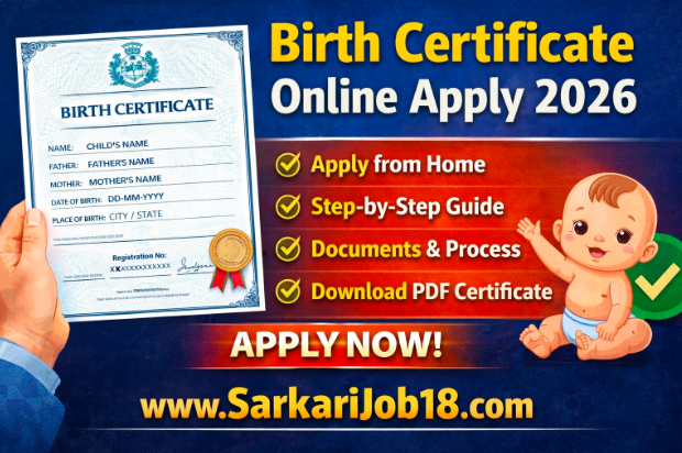 Birth Certificate Online Apply 2026
