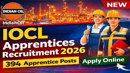 IOCL Apprentices Recruitment 2026