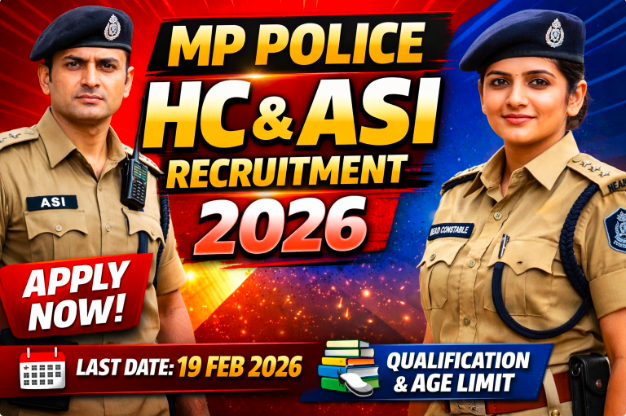 MP Police Head Constable and ASI Recruitment 2026