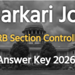 RRB Section Controller Answer Key 2026