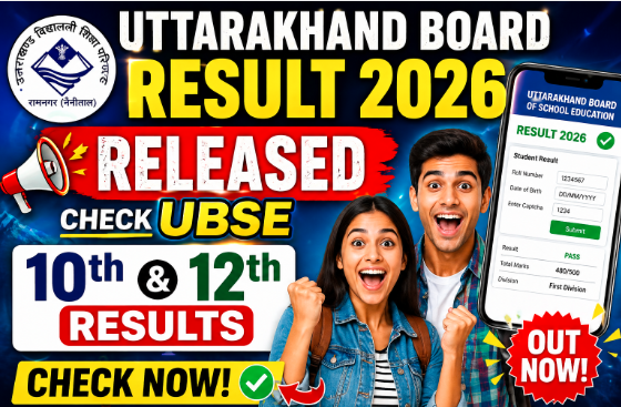 Uttarakhand Board Result 2026