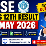 CBSE Board Class 12th Result Declared 2026