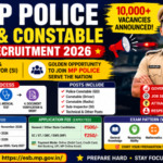 MP Police SI and Constable Recruitment 2026
