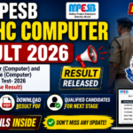 MPESB ASI / HC Computer Result 2026