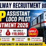 RRB ALP Recruitment 2026