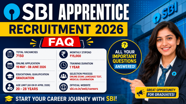 SBI Apprentice Recruitment 2026
