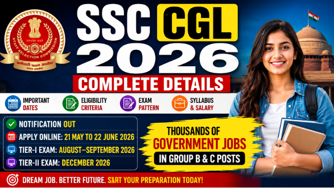 Staff Selection Commission CGL 2026 Notification