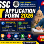 UPSSSC PET Application Form 2026