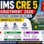 AIIMS CRE 5 Recruitment 2026