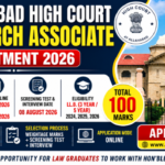 Allahabad High Court Research Associate Recruitment 2026