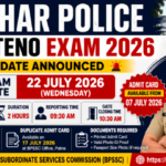 Bihar Police ASI Steno Exam Date 2026