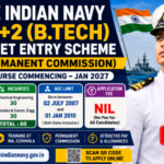 Indian Navy 10+2 B.Tech Entry 2027 Released: Direct Officer Job After Class 12