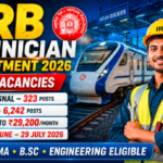 Railway RRB Technician Recruitment 2026
