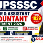 UPSSSC Auditor Assistant Accountant Recruitment 2026