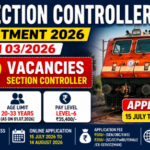 RRB Section Controller Recruitment 2026