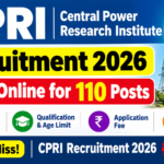 CPRI Recruitment 2026