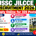 JSSC JILCCE Recruitment 2026 Apply Online