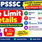 UPSSSC Scientific Assistant & Lab Assistant Result 2026