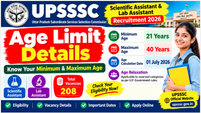 UPSSSC Scientific Assistant & Lab Assistant Result 2026