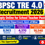 BPSC TRE 4.0 Recruitment 2026