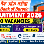 Bank of Baroda Recruitment 2026